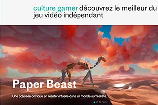 Lancement de Culture Gamer, panorama en ligne du jeu vidéo indépendant